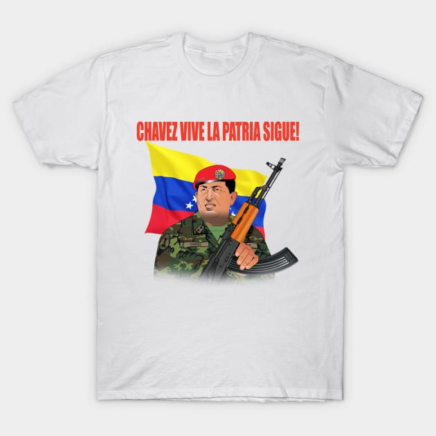 Chavez vive T-Shirt by Elcaiman7